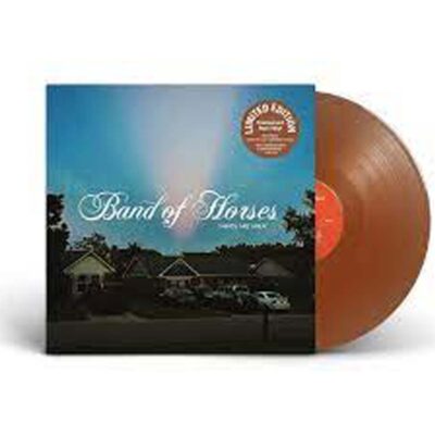 Band Of Horses things are great album cover and rust coloured vinyl