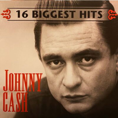 Johnny Cash 16 Greatest Hits Album Artwork
