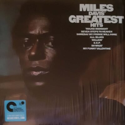 Miles Davis Greatest Hits LP Vinyl Album Artwork