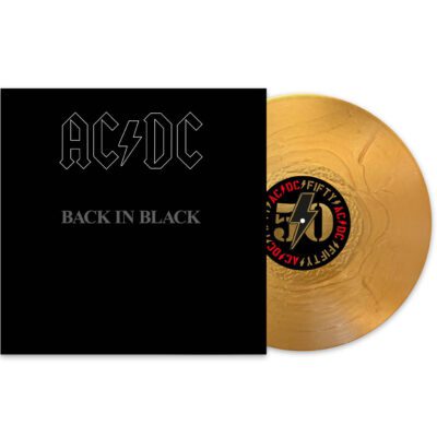 AC/DC - Back In Black (50th Anniversary) Gold Vinyl